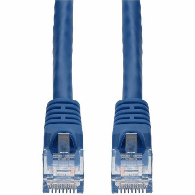 AddOn ADD-250FCAT6A-BE 250ft Blue CAT 6A PVC Ethernet Cable Snagless Bubble Boot RJ-45 M/M
