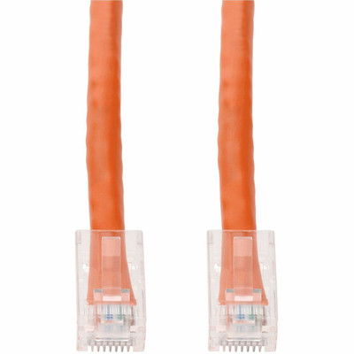 AddOn ADD-6INCAT6NB-OE 6in Orange CAT 6 PVC Ethernet Cable Non-Booted RJ-45 M/M