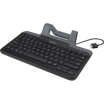 Belkin Wired Tablet Keyboard With Stand for iPad with Lightning Connector
