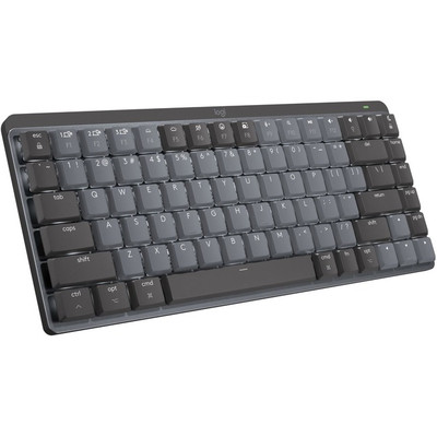 Logitech MX Mechanical Mini Keyboard for Mac with Tactile Quiet Switches - Wireless - Space Gray