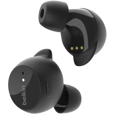 Belkin SoundForm Immerse Noise Cancelling Earbuds - Wireless - Black
