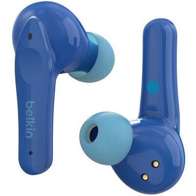Belkin SoundForm Nano Earbuds for Kids - Wireless - Blue