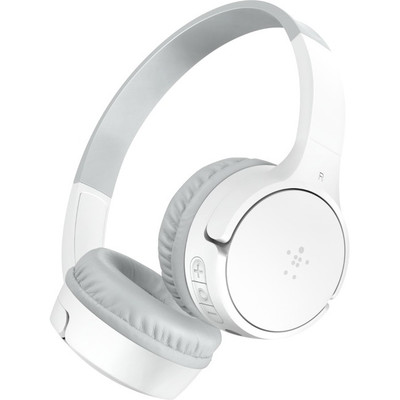 Belkin SoundForm Mini Headset with Case - Wireless - White
