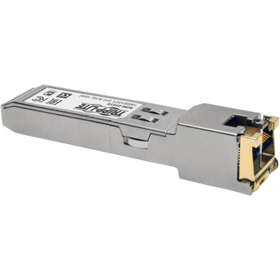 Tripp Lite Cisco-Compatible GLC-T SFP Mini Transceiver 1000Base-TX Copper RJ45 Cat5e Cat6 328.08 ft. (100 m)