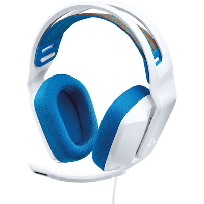 Logitech G335 Wired Gaming Headset - 3.5mm - White