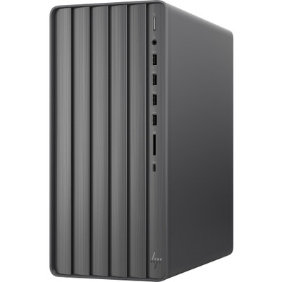 HP Envy TE01-3000i TE01-3022 Desktop Computer - Intel Core i7 12th Gen i7-12700 Dodeca-core (12 Core) - 16 GB RAM DDR4 SDRAM - 1 TB HDD - 512 GB M.2 PCI Express NVMe SSD - Mini-tower - Nightfall Black - Refurbished