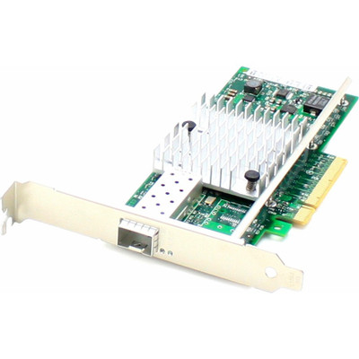 AddOn QLogic QLE3240-SR-CK Comparable 10Gbs Single SFP+ Port 300m Network Interface Card with 10GBase-SR SFP+ Transceiver