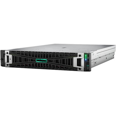 HPE ProLiant DL385 G11 2U Rack Server - 1 x AMD EPYC 9224 2.50 GHz - 32 GB RAM - 12Gb/s SAS Controller