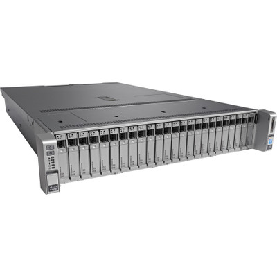 Cisco C240 M4 2U Rack Server - 2 x Intel Xeon E5-2680 v3 2.50 GHz - 32 GB RAM - 12Gb/s SAS, Serial Attached SCSI (SAS), Serial ATA Controller