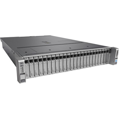 Cisco C240 M4 2U Rack Server - 2 x Intel Xeon E5-2660 v3 2.60 GHz - 32 GB RAM - 12Gb/s SAS, Serial Attached SCSI (SAS), Serial ATA Controller