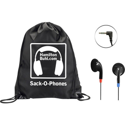 Hamilton Buhl Sack-O-Phones Earbuds - 100 Pack