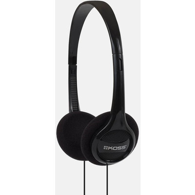 Koss KPH7 Colors On-Ear Headphones - 3.5mm - Black