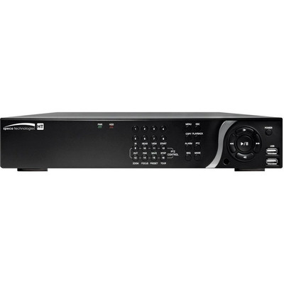 Speco 8 Channel IP, HD-TVI & Analog Full Hybrid Video Recorder - 1 TB HDD
