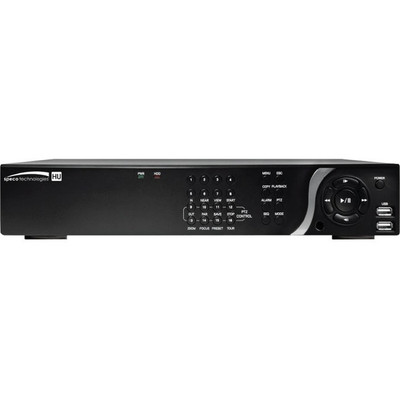 Speco 16 Channel 4K IP, HD-TVI Hybrid Video Recorder - 24 TB HDD