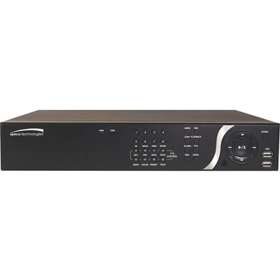 Speco 16 Channel NVR with 16 Built-In PoE+ Ports - 8 TB HDD