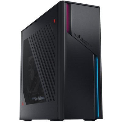 ASUS ROG G22CH-DS766 Gaming Desktop Computer - Intel Core i7 13th Gen i7-13700F Hexadeca-core (16 Core) 2.10 GHz - 16 GB RAM DDR5 SDRAM - 1 TB M.2 PCI Express NVMe 4.0 SSD - Small Form Factor - Extreme Dark Gray