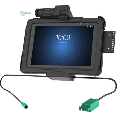 RAM Mounts Key Locking Power + Dual USB Dock for Zebra ET5x 10.1" Series