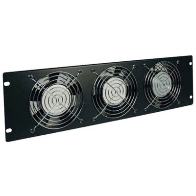 Tripp Lite SmartRack 3U Fan Panel 3-120V high-performance fans; 210 CFM; 5-15P plug