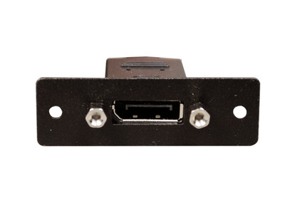 Wiremold AV5004BK Display Port Female to One Display Port Female on 10 Pigtail in Black