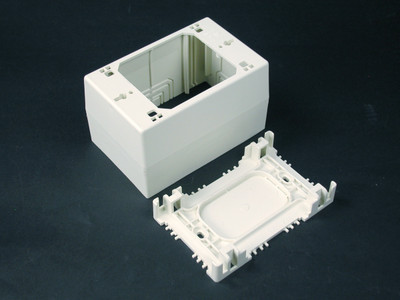 Wiremold NM2044 Extra Deep Device Box Fitting in Ivory