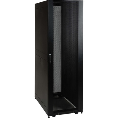 Tripp Lite SmartRack 42U Standard-Depth Rack Enclosure Cabinet with Doors and Side Panels