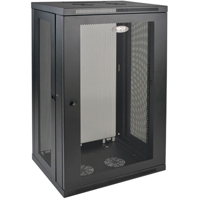 Tripp Lite SmartRack 21U Low-Profile Switch-Depth Wall-Mount Half-Height Rack Enclosure