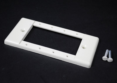 Wiremold 5507MAAP-WH 5500 Extron MAAP Faceplate Fitting in White