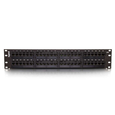 C2G 48-Port Cat5E 110-Type Patch Panel