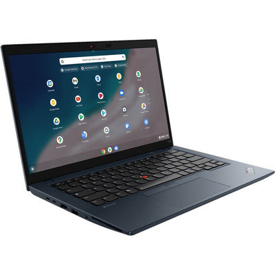 Lenovo ThinkPad C14 Gen 1 21C9000HUS 14" Chromebook - Full HD - 1920 x 1080 - Intel Core i5 12th Gen i5-1245U Deca-core (10 Core) - 8 GB Total RAM - 8 GB On-board Memory - 256 GB SSD - Abyss Blue