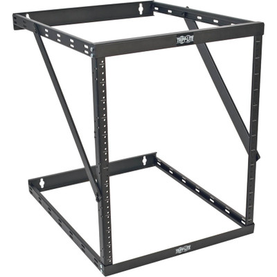 Tripp Lite SmartRack 8U/12U/22U Expandable Low-Profile UPS-Depth Wall-Mount 2-Post Open-Frame Rack