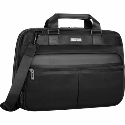 Targus Mobile Elite TBT045US Carrying Case (Briefcase) for 15" to 16" Notebook - Black, Gray