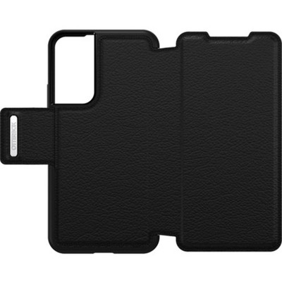 OtterBox Strada Carrying Case (Wallet) Samsung Galaxy S22+ 5G, Galaxy S22+ Cash, Card, Smartphone - Shadow Black