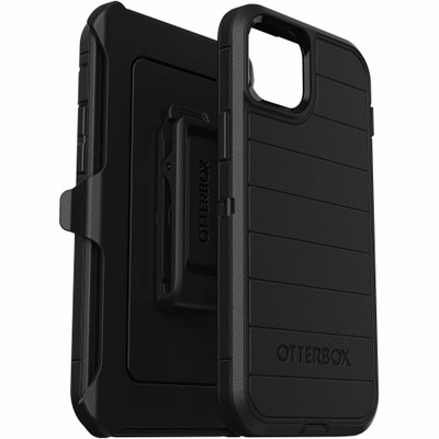 OtterBox Defender Series Pro Rugged Carrying Case (Holster) Apple iPhone 15 Plus, iPhone 14 Plus Smartphone - Black