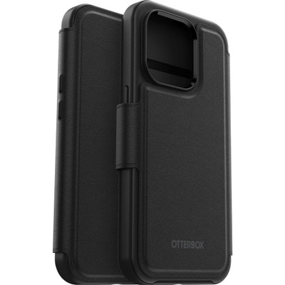 OtterBox Carrying Case (Folio) Apple iPhone 14 Pro Credit Card, Cash, Business Card, Smartphone - Shadow Black