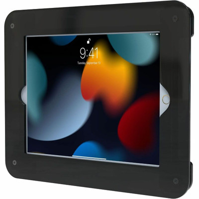 CTA Digital Acrylic Security VESA Enclosure for iPad 10.2 Series, iPad Air3, and iPad Pro 10.5 (Black)