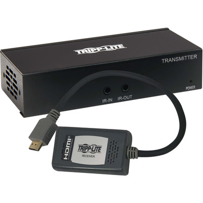 Tripp Lite HDMI over Cat6 Extender Kit Transmitter and Pigtail Receiver 4K 60Hz 4:4:4 PoC HDR HDCP 2.2 230 ft. TAA