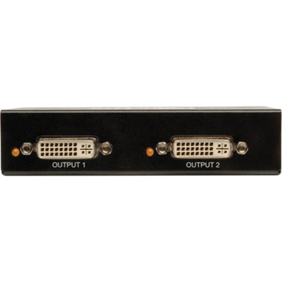 Tripp Lite 2-Port DisplayPort to DVI Multi-Monitor Splitter MST Hub 3840 x 1200 @ 60Hz DP1.2 TAA