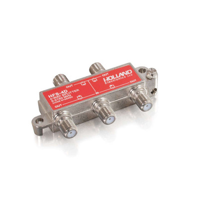 C2G High-Frequency 4-Way Splitter