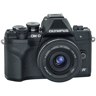 Olympus OM-D E-M10 Mark IV 20.3 Megapixel Mirrorless Camera with Lens - 0.55" - 1.65" - Black