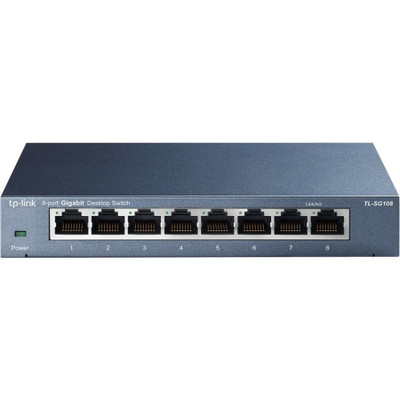 TP-LINK TL-SG108 - 8 Port Gigabit Unmanaged Ethernet Network Switch