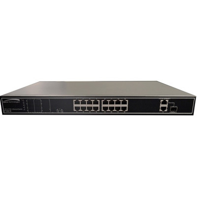 Speco P16S18 18-Port Switch with 16-Port PoE