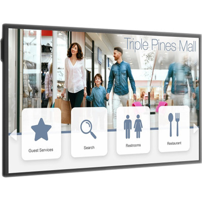 Sharp NEC Display 65" Ultra High Definition Professional Display with pre-installed IR touch