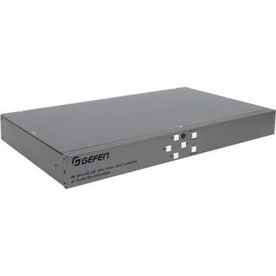 Gefen 4K Ultra HD 600 MHz 1�4 Video Wall Controller w/ Audio De-Embedder