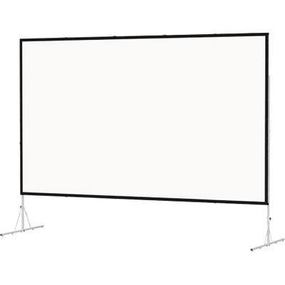 Da-Lite Fast-Fold Deluxe Screen System - Portable Folding Frame Projection Screen - 111in Screen - 88612