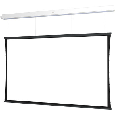 Da-Lite Tensioned Advantage Series Projection Screen - Ceiling-Recessed with Plenum-Rated Case and Trim - 130in Screen - DL15017LS