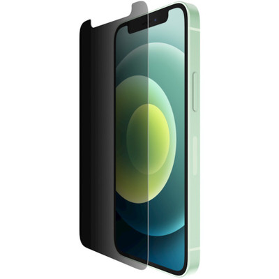 Belkin UltraGlass Privacy Anti-Microbial Screen Protector for iPhone 12 Mini Transparent