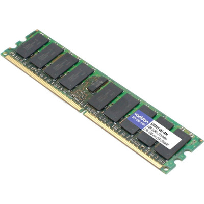 AddOn AM1333D3DRE/2G x1 HP 500209-061 Compatible Factory Original 2GB DDR3-1333MHz Unbuffered ECC Dual Rank 1.5V 240-pin CL9 UDIMM