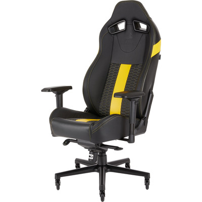 Corsair T2 ROAD WARRIOR Gaming Chair - Black/Yellow