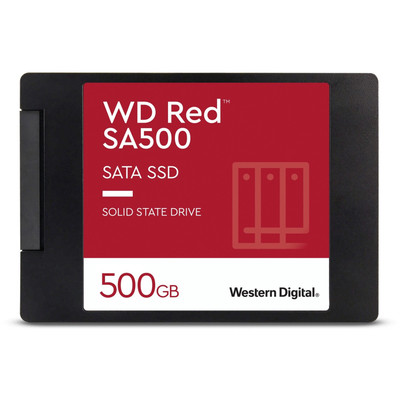 Western Digital Red WDS500G1R0A 500 GB Solid State Drive - 2.5" Internal - SATA (SATA/600)