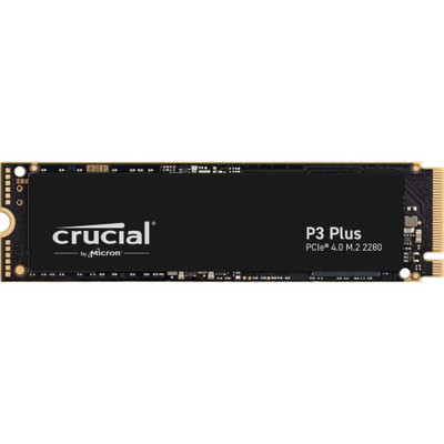 Crucial P3 Plus CT2000P3PSSD8 2 TB Solid State Drive - M.2 2280 Internal - PCI Express NVMe (PCI Express NVMe 4.0 x4)